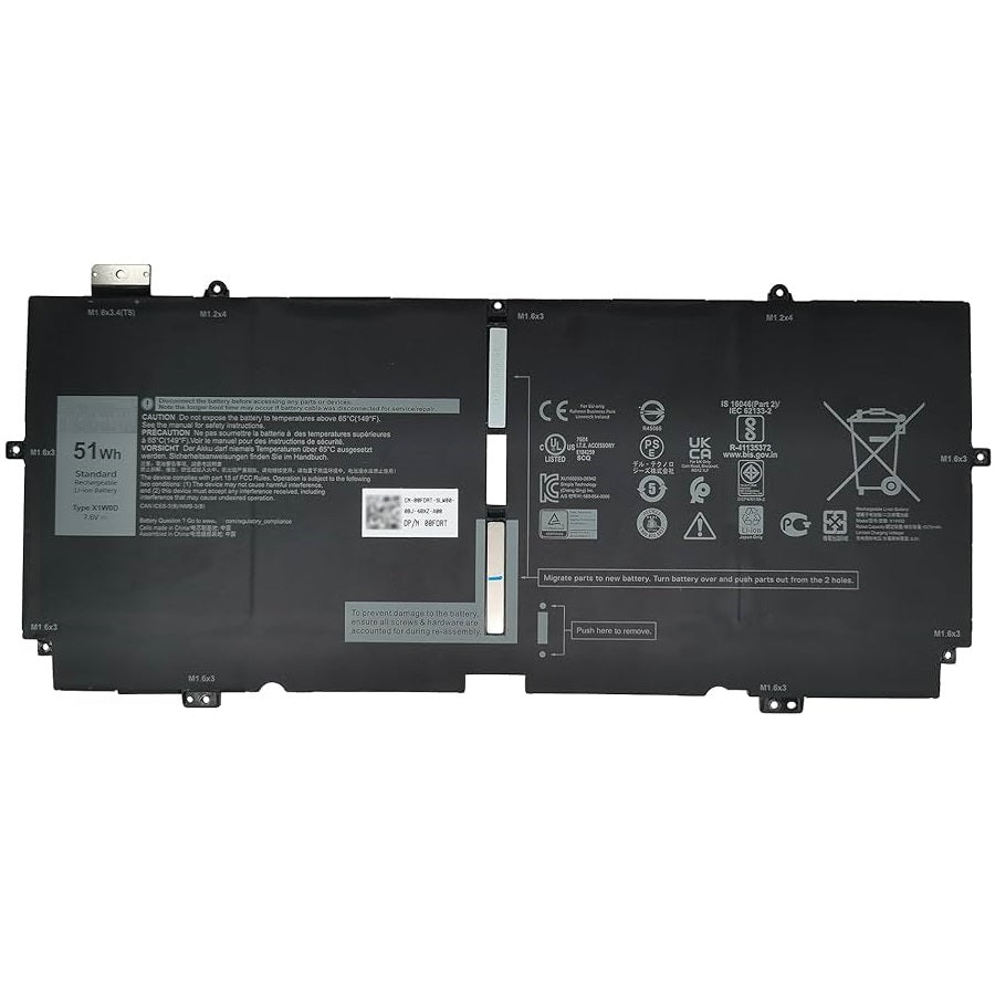 Dell XPS / 13 / 7390 / 2-IN-1 Laptop Battery (52TWH)